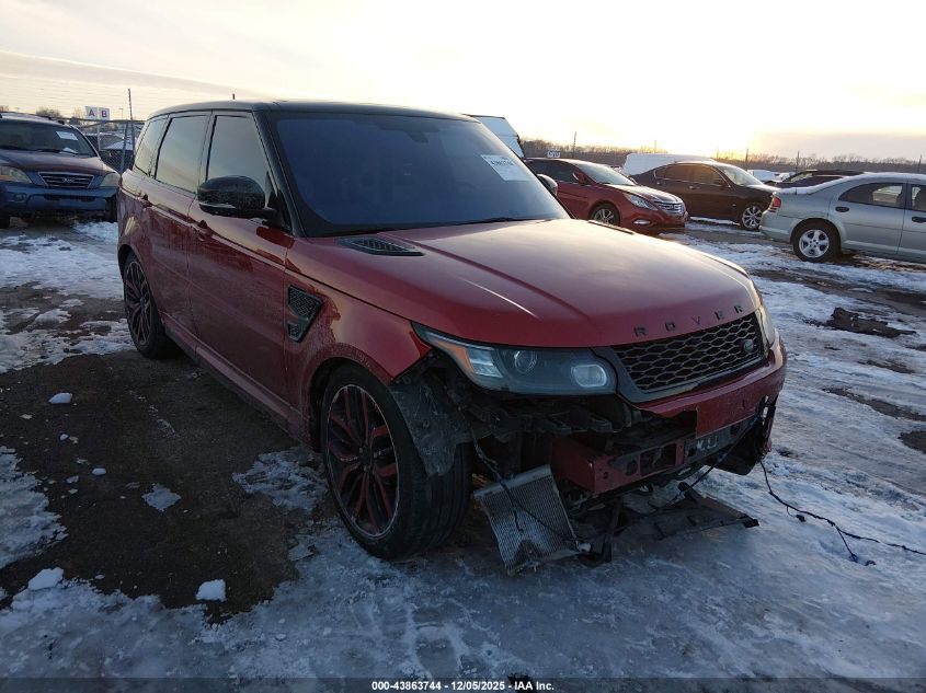 LAND ROVER RANGE ROVER SPORT 5.0L V8 SUPERCHARGED SVR