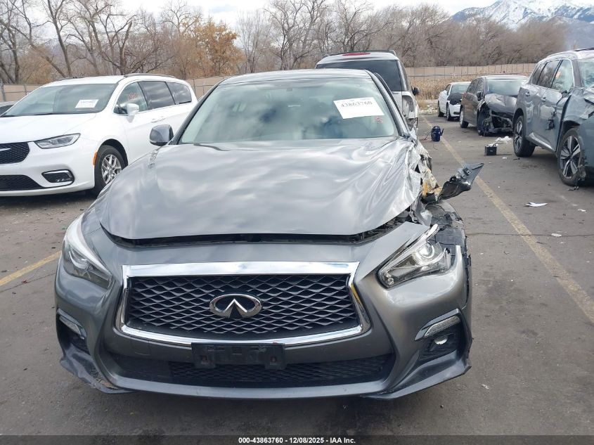 2019 Infiniti Q50 3.0T Luxe/3.0T Signature Edition/3.0T Sport VIN: JN1EV7AR2KM592917 Lot: 43863760