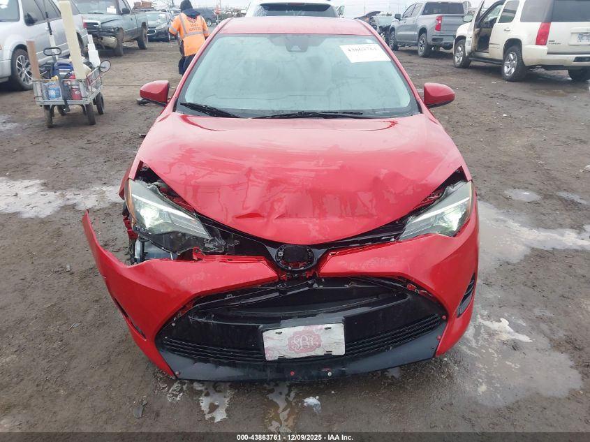 2018 Toyota Corolla Le VIN: 2T1BURHE4JC066169 Lot: 43863761