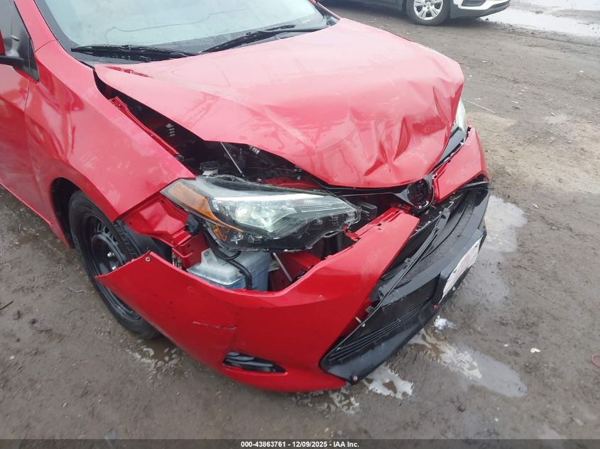 2018 Toyota Corolla Le VIN: 2T1BURHE4JC066169 Lot: 43863761