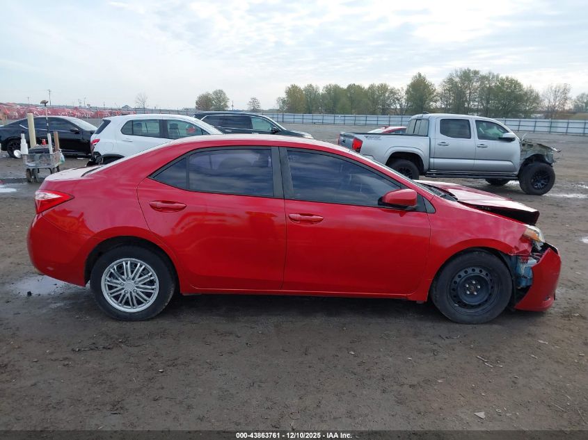 2018 Toyota Corolla Le VIN: 2T1BURHE4JC066169 Lot: 43863761