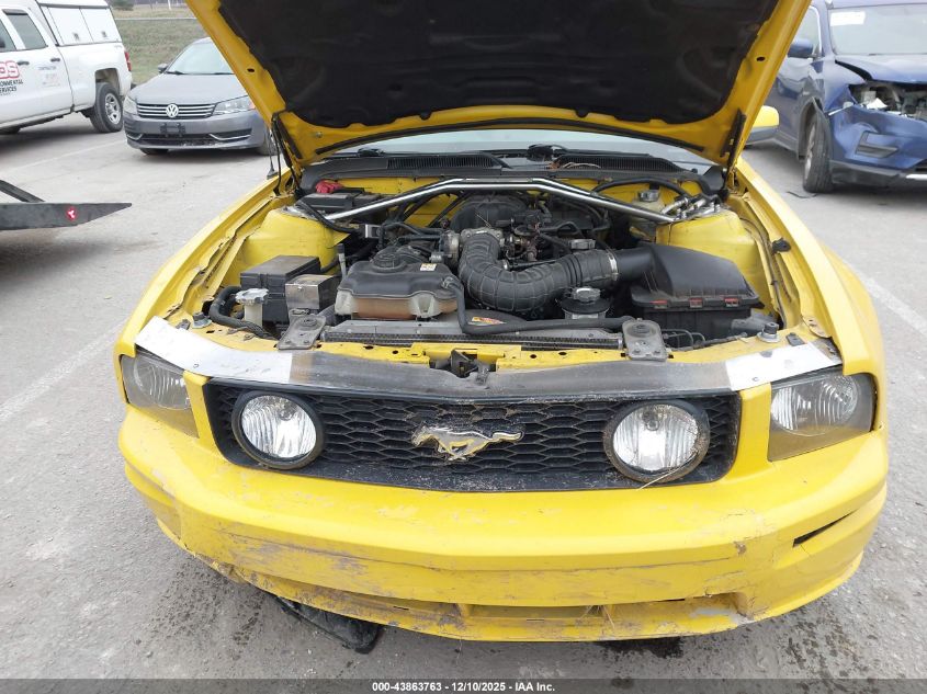 2005 Ford Mustang V6 Deluxe/V6 Premium VIN: 1ZVFT80N155193892 Lot: 43863763