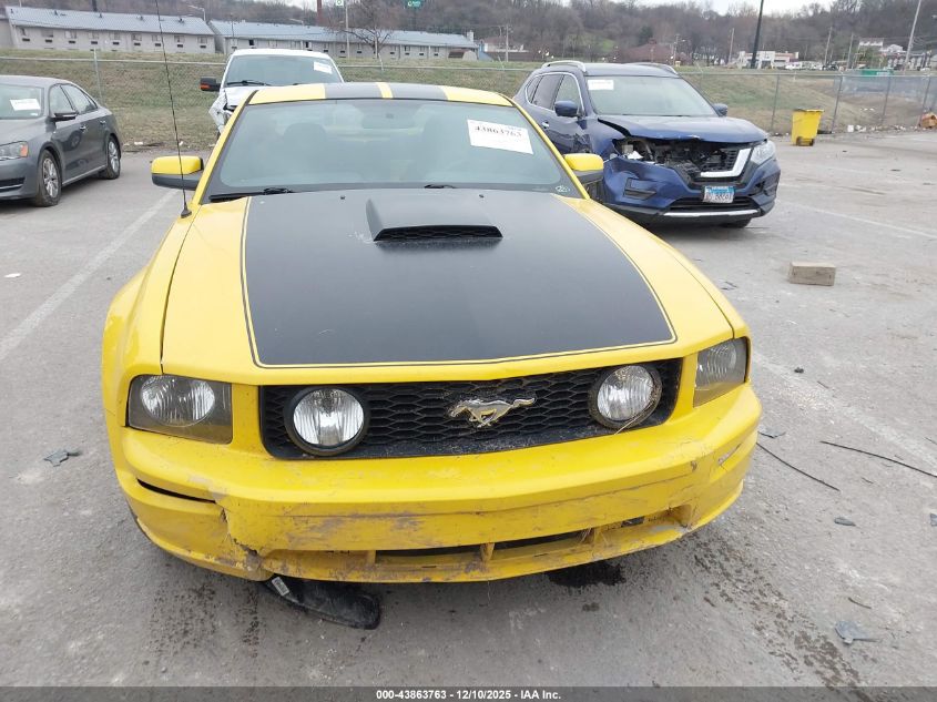 2005 Ford Mustang V6 Deluxe/V6 Premium VIN: 1ZVFT80N155193892 Lot: 43863763