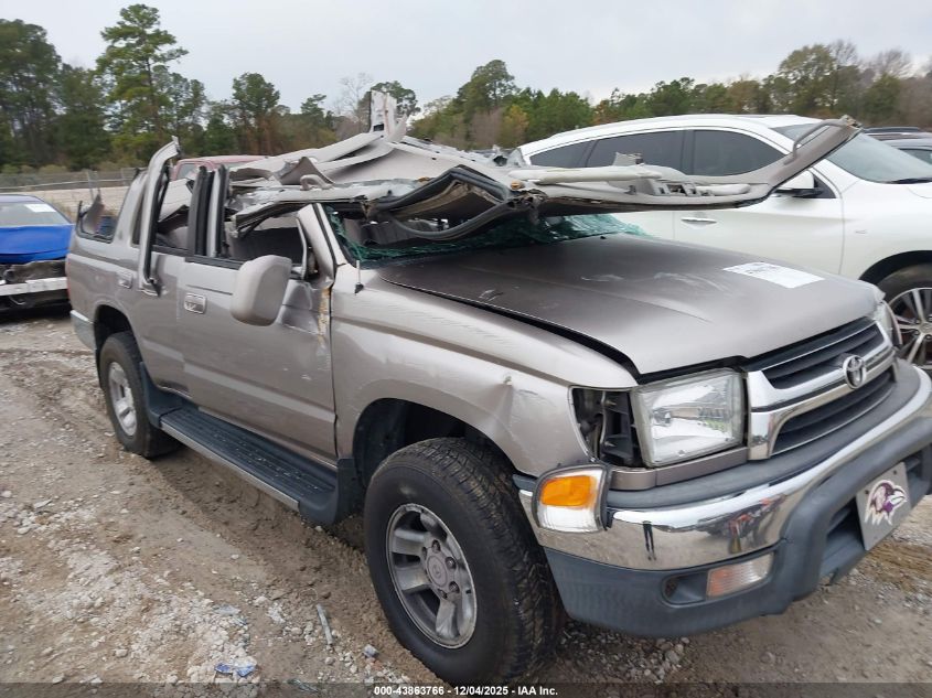 2002 Toyota 4Runner Sr5 V6 VIN: JT3GN86R720257202 Lot: 43863766