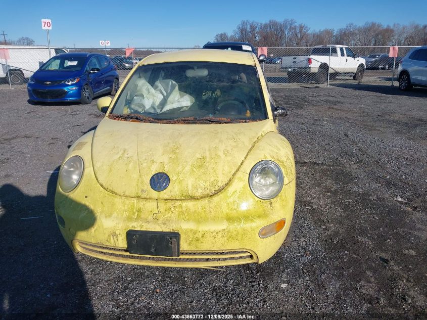 2001 Volkswagen New Beetle Gl VIN: 3VWBK21C21M445536 Lot: 43863773