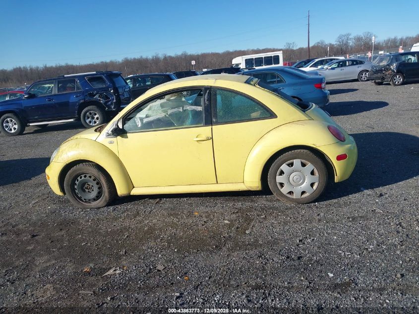 2001 Volkswagen New Beetle Gl VIN: 3VWBK21C21M445536 Lot: 43863773