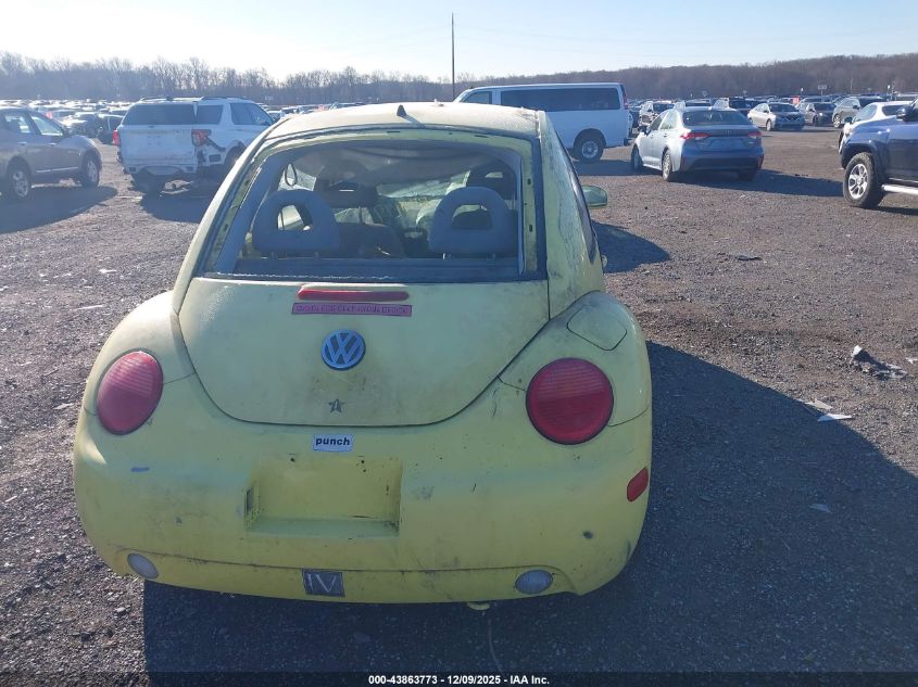 2001 Volkswagen New Beetle Gl VIN: 3VWBK21C21M445536 Lot: 43863773