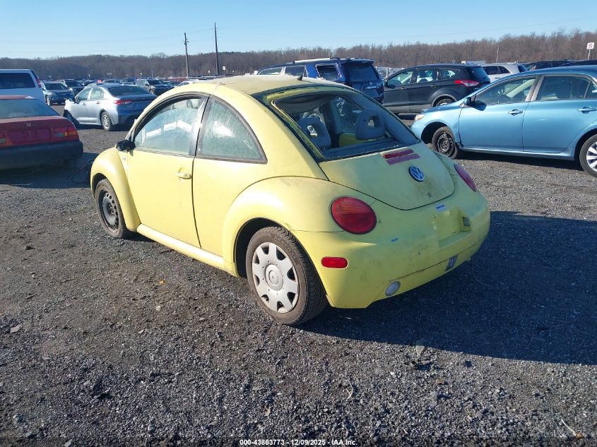 2001 Volkswagen New Beetle Gl VIN: 3VWBK21C21M445536 Lot: 43863773