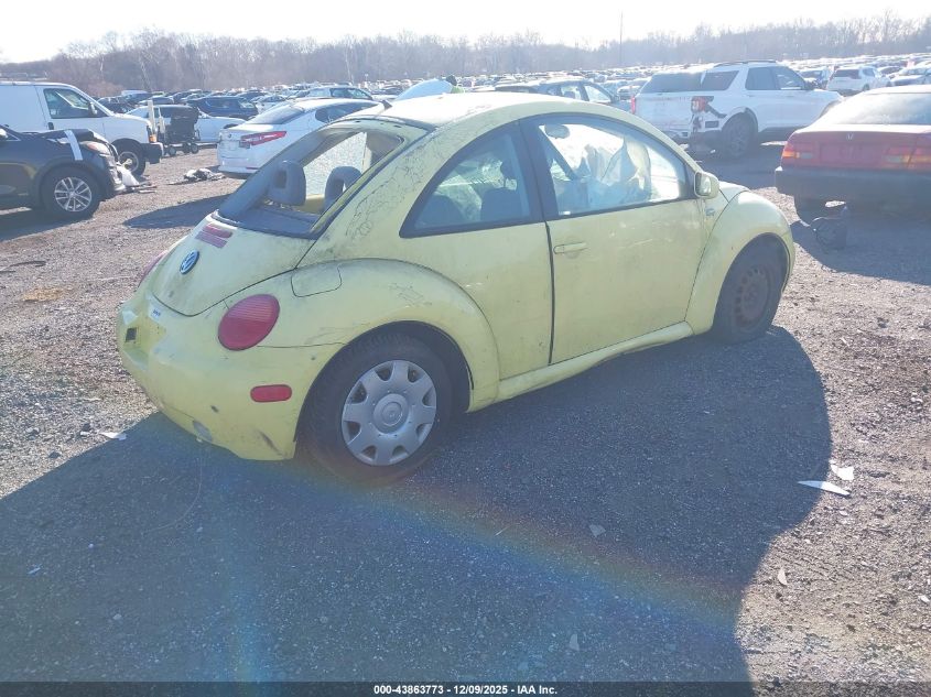 2001 Volkswagen New Beetle Gl VIN: 3VWBK21C21M445536 Lot: 43863773