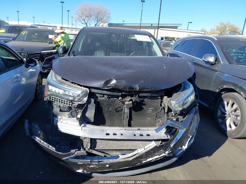 2019 Acura Rdx Standard VIN: 5J8TC1H30KL017473 Lot: 43863801