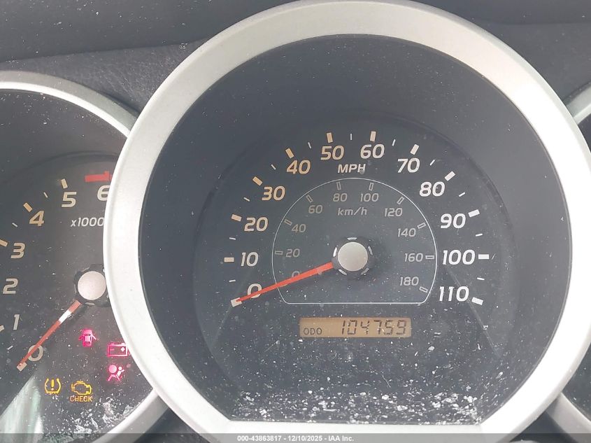 2007 Toyota 4Runner Sr5 V6 VIN: JTEZU14R178066042 Lot: 43863817