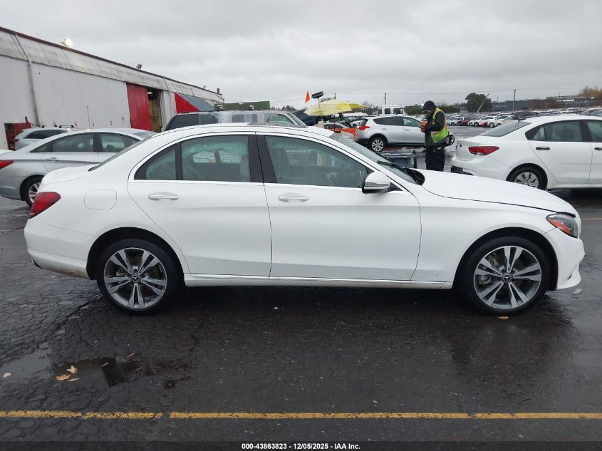 2021 Mercedes-Benz C 300 4Matic VIN: W1KWF8EB7MR647696 Lot: 43863823