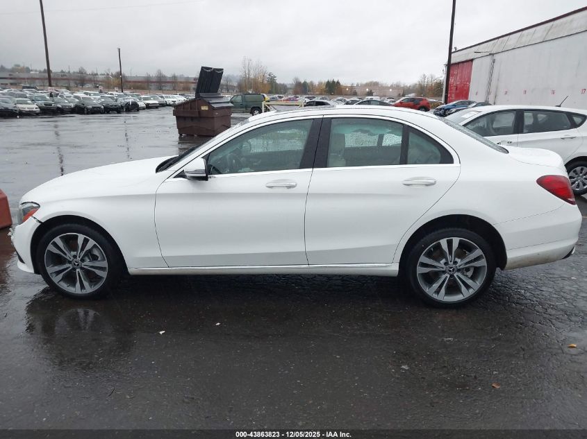 2021 Mercedes-Benz C 300 4Matic VIN: W1KWF8EB7MR647696 Lot: 43863823