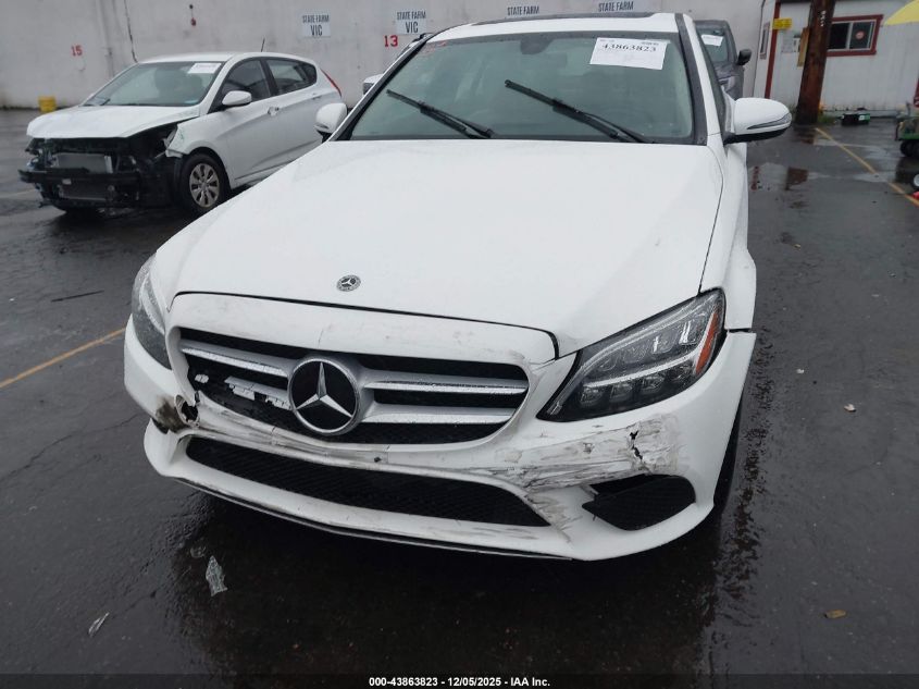 2021 Mercedes-Benz C 300 4Matic VIN: W1KWF8EB7MR647696 Lot: 43863823