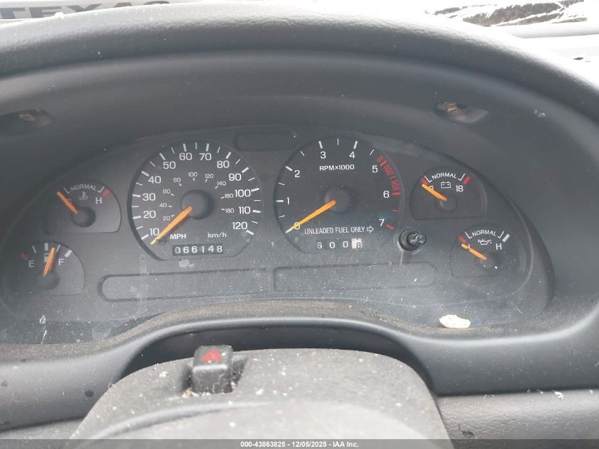 1997 Ford Mustang VIN: 1FALP4040VF146010 Lot: 43863825