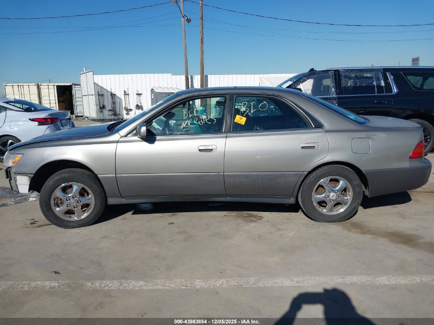 1999 Lexus Es 300 VIN: JT8BF28G1X5056092 Lot: 43863854