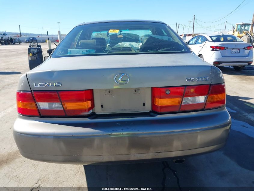 1999 Lexus Es 300 VIN: JT8BF28G1X5056092 Lot: 43863854