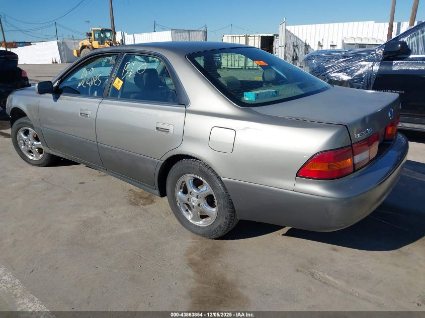 1999 Lexus Es 300 VIN: JT8BF28G1X5056092 Lot: 43863854