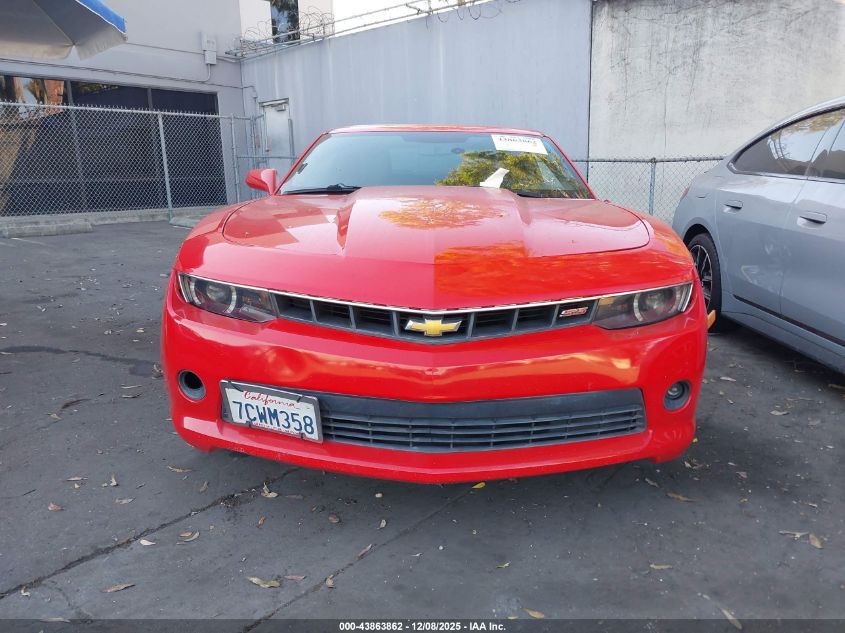 2014 Chevrolet Camaro 1Lt VIN: 2G1FB1E31E9188983 Lot: 43863862