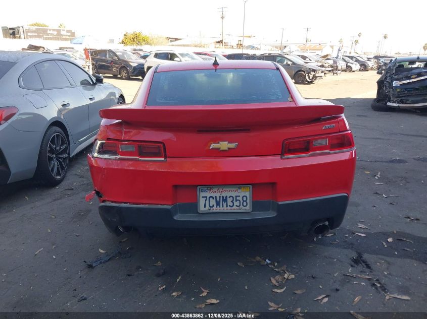 2014 Chevrolet Camaro 1Lt VIN: 2G1FB1E31E9188983 Lot: 43863862