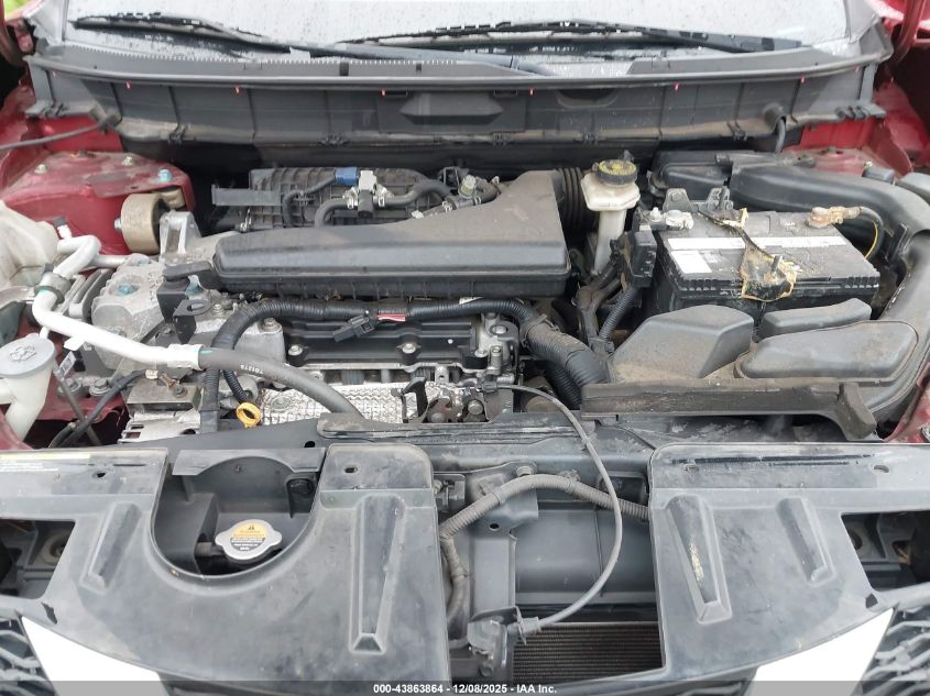 2016 Nissan Rogue Sv VIN: KNMAT2MT4GP623988 Lot: 43863864