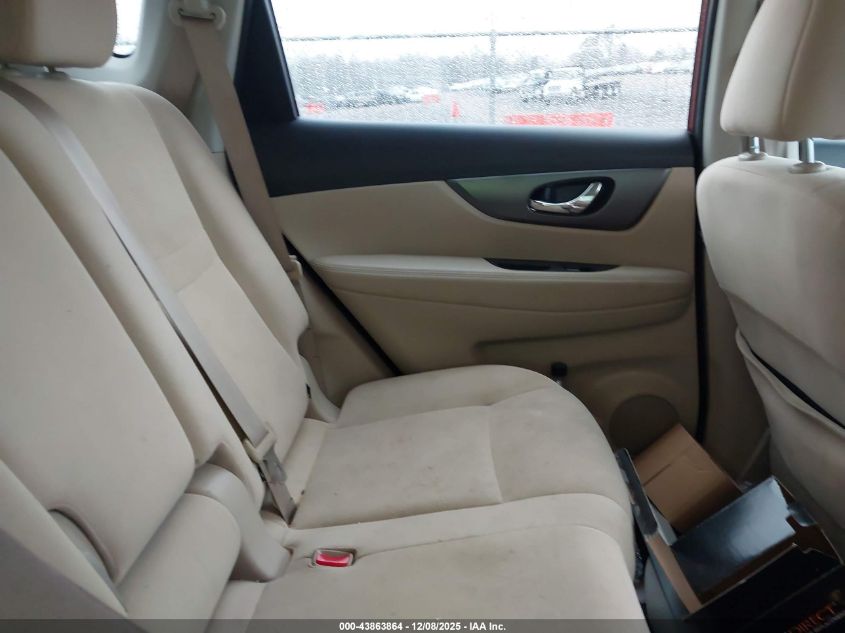 2016 Nissan Rogue Sv VIN: KNMAT2MT4GP623988 Lot: 43863864