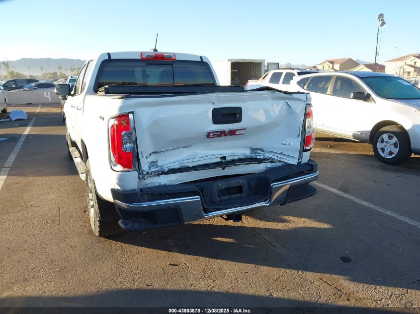 2017 GMC Canyon Slt VIN: 1GTG6DEN6H1162424 Lot: 43863878