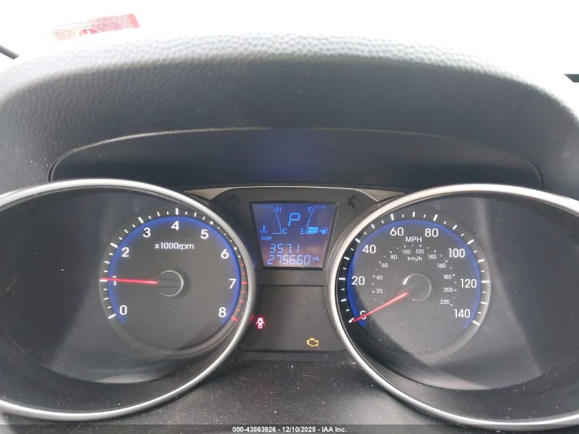 2012 Hyundai Tucson Gls VIN: KM8JUCAC4CU371402 Lot: 43863926