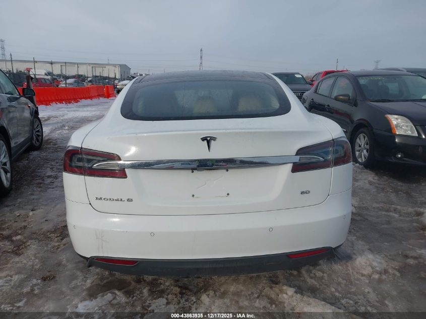 2015 Tesla Model S 60/70/85 VIN: 5YJSA1S13FFP77011 Lot: 43863935