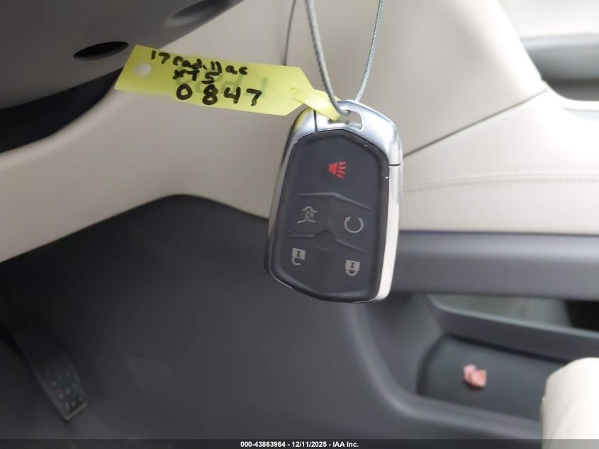 2017 Cadillac Xt5 Luxury VIN: 1GYKNDRS8HZ225581 Lot: 43863964