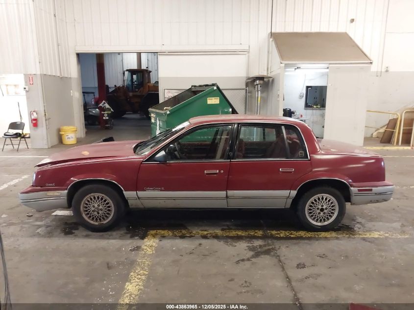 1989 Oldsmobile Cutlass Calais Sl VIN: 1G3NT54D5KM205705 Lot: 43863965