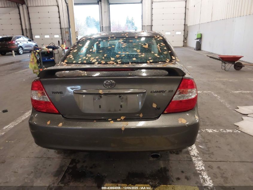 2004 Toyota Camry Se V6 VIN: 4T1BA30K24U022911 Lot: 43864006