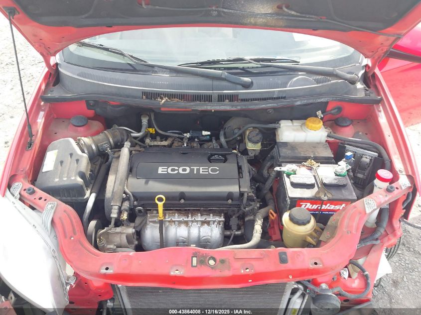 2010 Chevrolet Aveo Lt VIN: KL1TD5DE3AB111286 Lot: 43864008