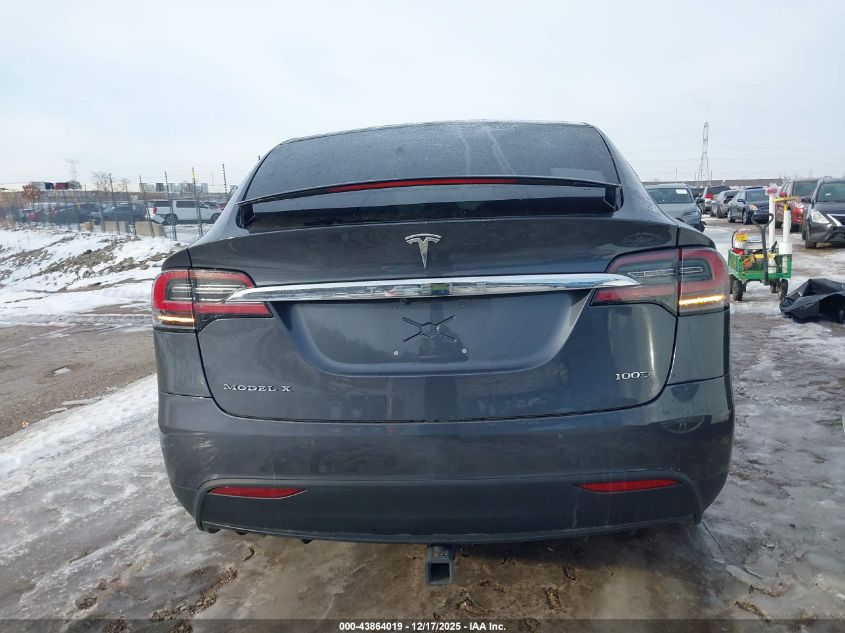 2017 Tesla Model X 100D/75D/90D VIN: 5YJXCAE25HF059113 Lot: 43864019