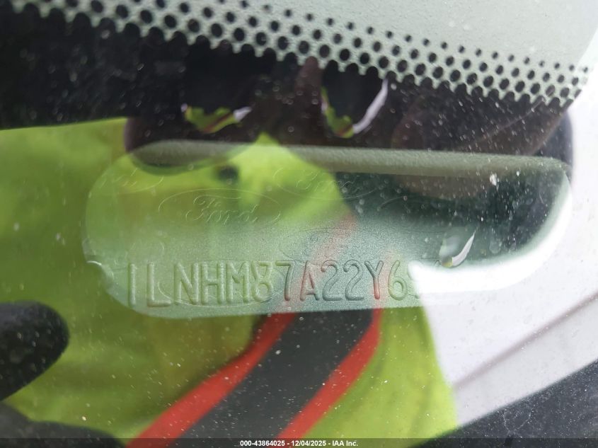 2002 Lincoln Ls V8 Auto VIN: 1LNHM87A22Y696588 Lot: 43864025