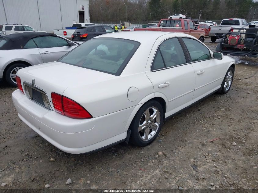 1LNHM87A22Y696588 2002 LINCOLN LS photo no. 4