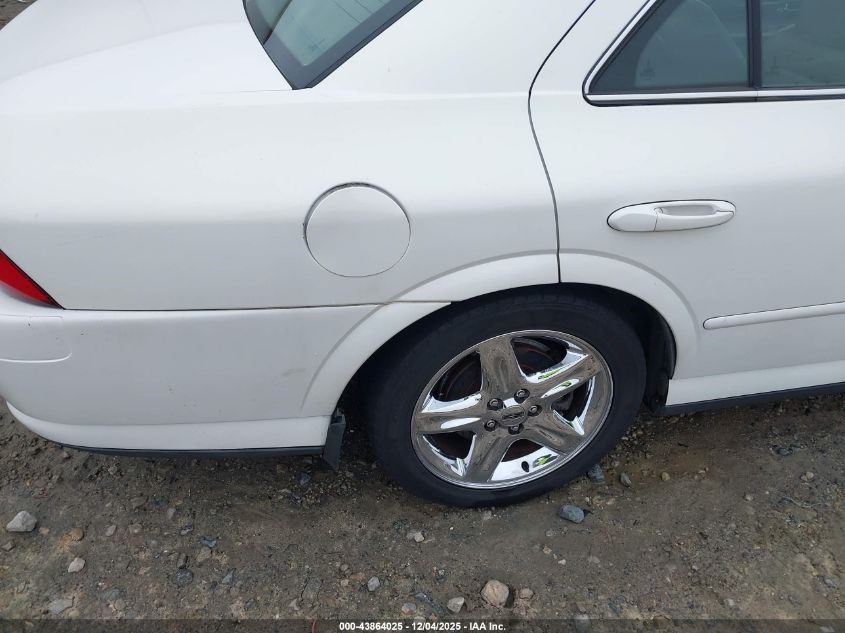 2002 Lincoln Ls V8 Auto VIN: 1LNHM87A22Y696588 Lot: 43864025