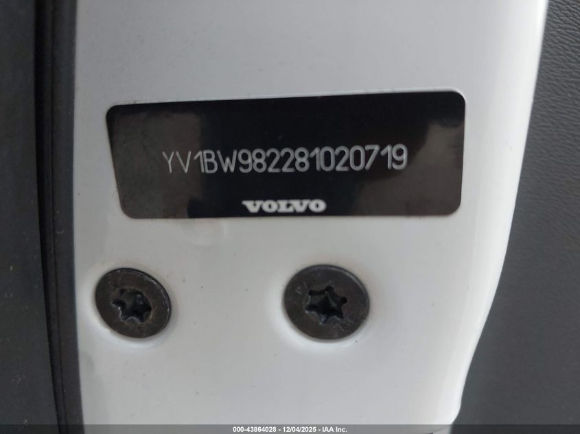 2008 Volvo V70 3.2 VIN: YV1BW982281020719 Lot: 43864028