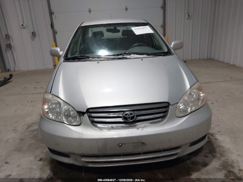 2004 Toyota Corolla Le VIN: 1NXBR32E54Z234573 Lot: 43864037
