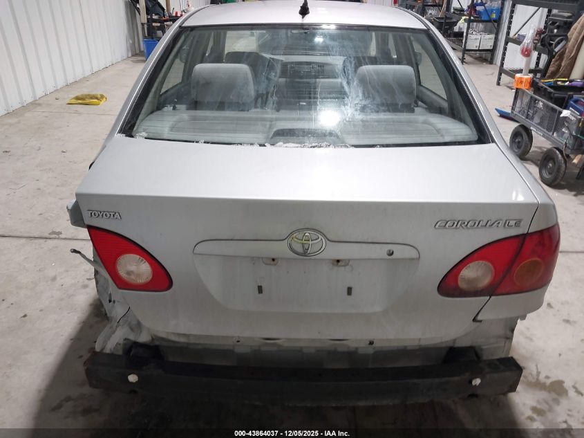 2004 Toyota Corolla Le VIN: 1NXBR32E54Z234573 Lot: 43864037