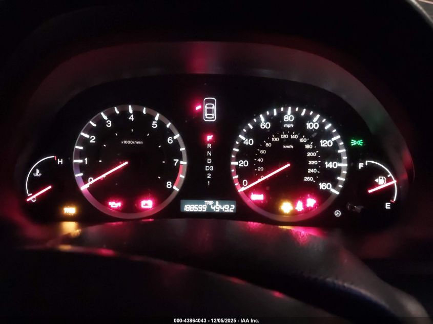 2008 Honda Accord 2.4 Ex VIN: 1HGCP26768A047808 Lot: 43864043