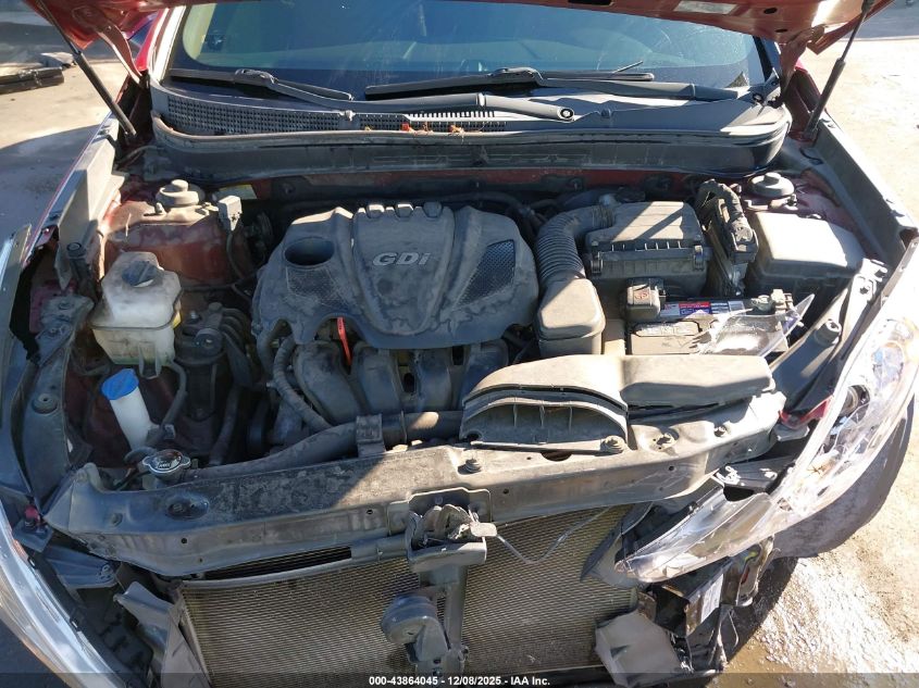 2013 Hyundai Sonata Limited VIN: 5NPEC4ACXDH657734 Lot: 43864045