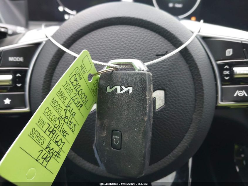 2024 Kia Seltos Ex VIN: KNDER2AA9R7491607 Lot: 43864049