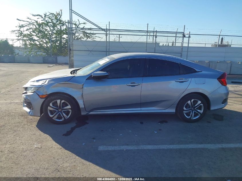 2018 Honda Civic Lx VIN: 2HGFC2F5XJH605805 Lot: 43864053