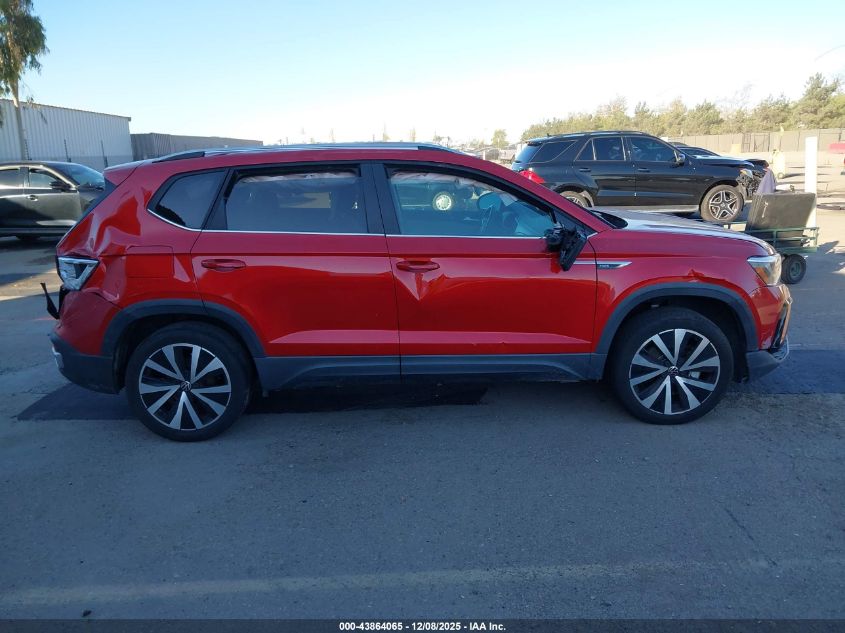2022 Volkswagen Taos 1.5T Se VIN: 3VVTX7B26NM026415 Lot: 43864065