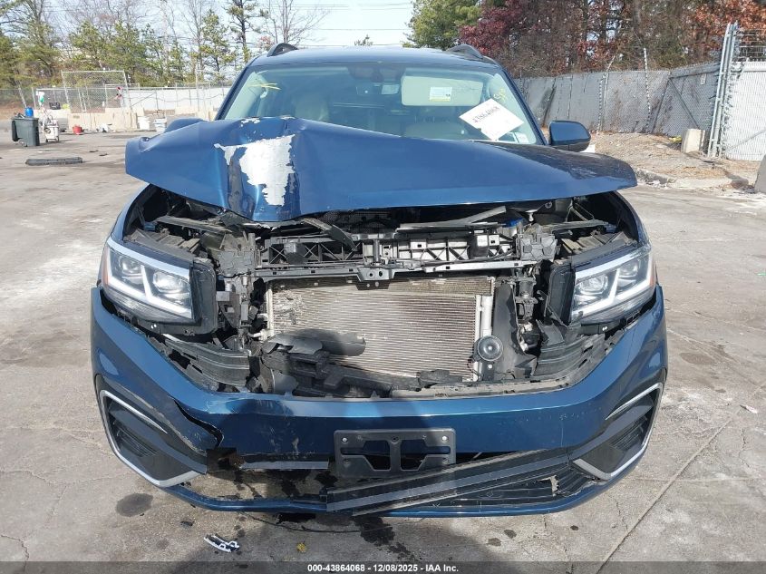 2021 Volkswagen Atlas 3.6L V6 Se W/Technology R-Line VIN: 1V2NR2CA3MC562568 Lot: 43864068