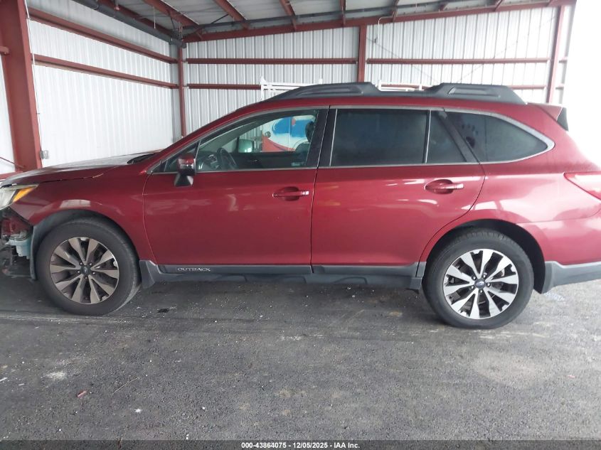 2015 Subaru Outback 2.5I Limited VIN: 4S4BSALCXF3220571 Lot: 43864075