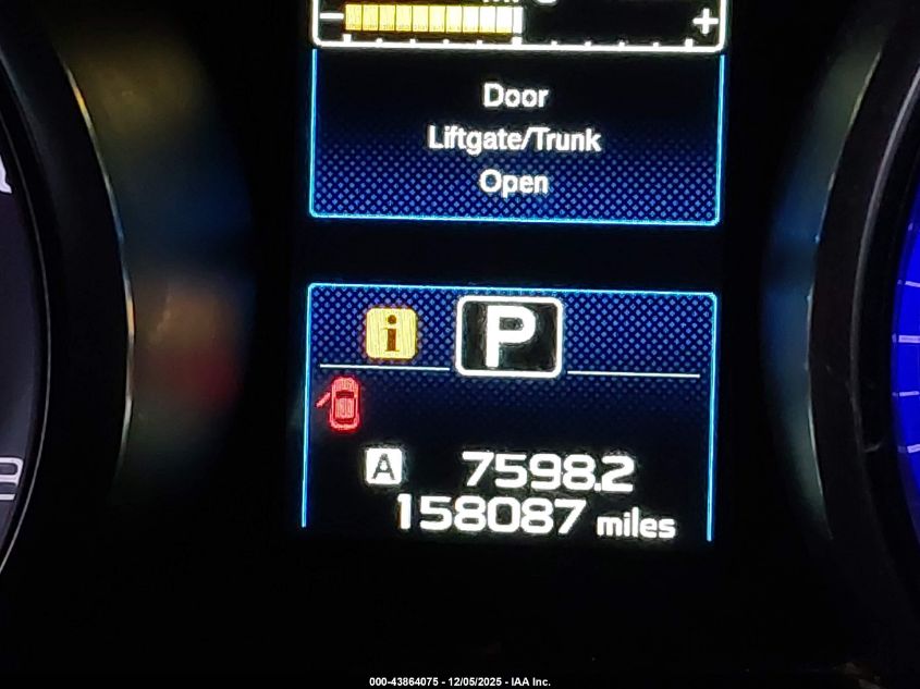 2015 Subaru Outback 2.5I Limited VIN: 4S4BSALCXF3220571 Lot: 43864075