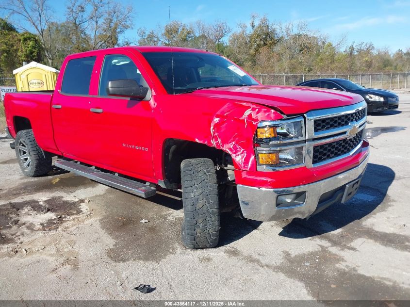 2014 Chevrolet Silverado 1500 1Lt VIN: 3GCPCREC8EG112612 Lot: 43864117