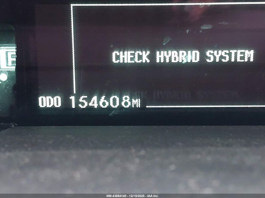 2010 Toyota Prius Iii VIN: JTDKN3DUXA1266159 Lot: 43864140